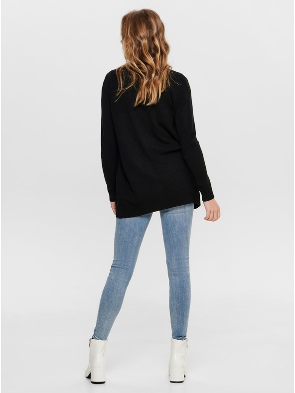 ONLY Cardigan negru ONLY Lesly
