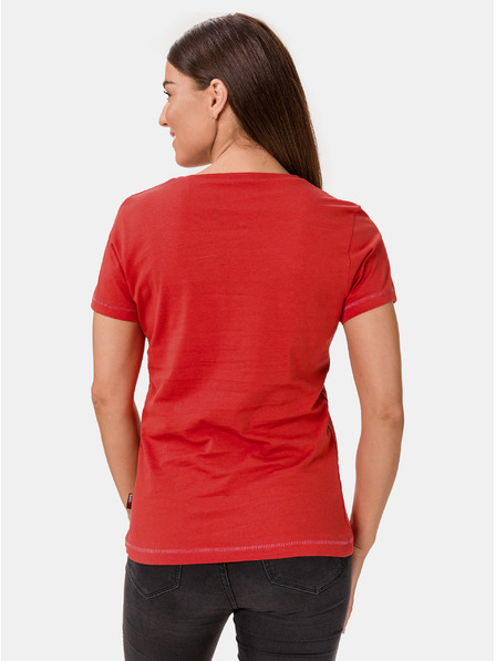 Sam 73 Tricou roșu pentru femei SAM 73 Cerina