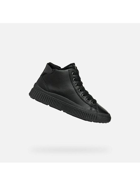 Geox Adidași negri pentru fete Geox Laquinny
