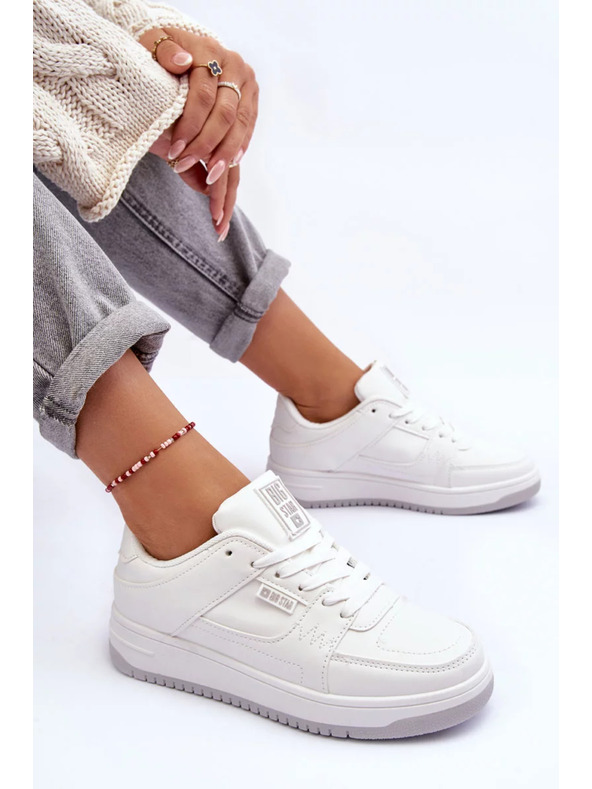 BIG STAR SHOES Încălțăminte sport pentru femei Big Star – albă