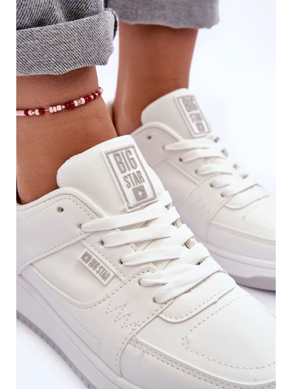 BIG STAR SHOES Încălțăminte sport pentru femei Big Star – albă