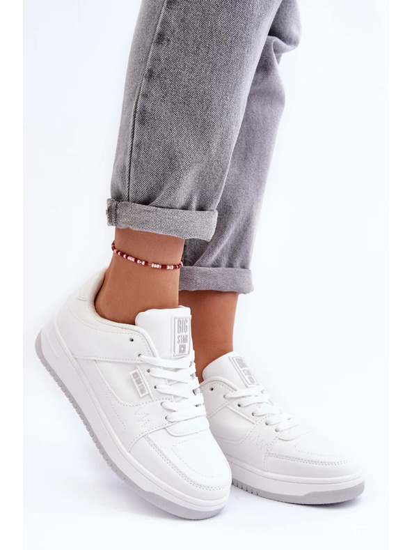 BIG STAR SHOES Încălțăminte sport pentru femei Big Star – albă