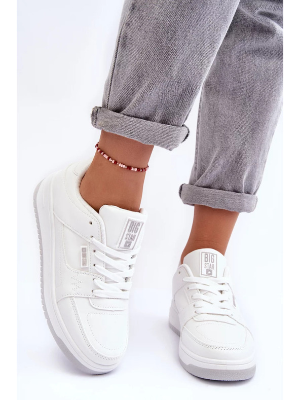 BIG STAR SHOES Încălțăminte sport pentru femei Big Star – albă