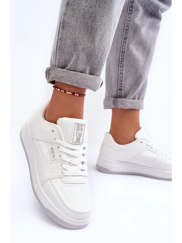 BIG STAR SHOES Încălțăminte sport pentru femei Big Star – albă