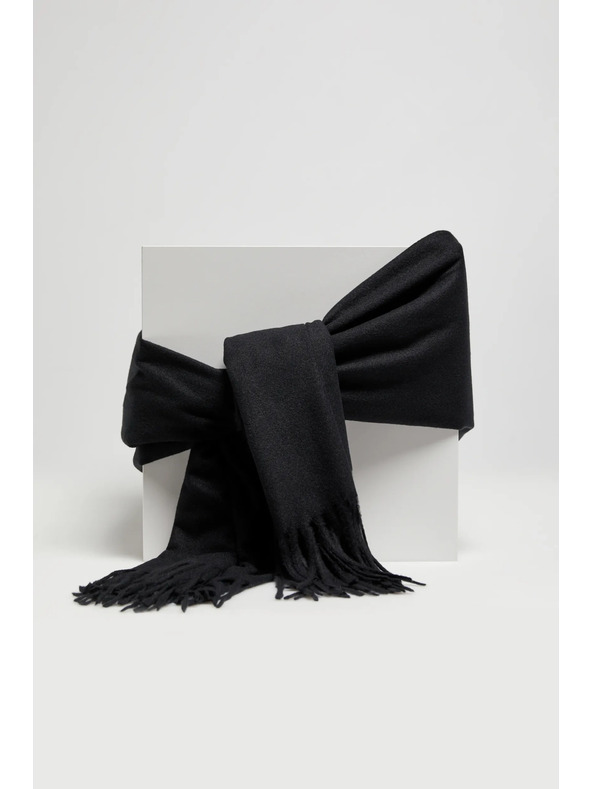 Moodo Șal negru pentru femei