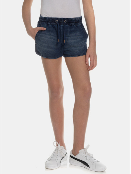 Sam 73 Pantaloni scurți din denim bleumarin pentru fete SAM 73