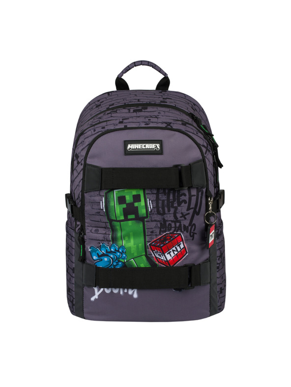 BAAGL  Rucsac școlar BAAGL Skate Minecraft TNT