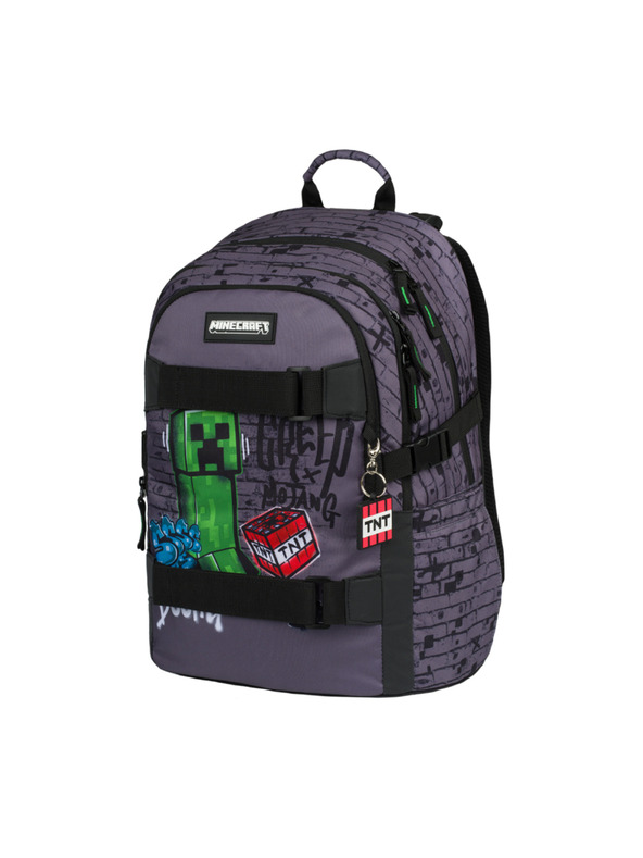 BAAGL  Rucsac școlar BAAGL Skate Minecraft TNT