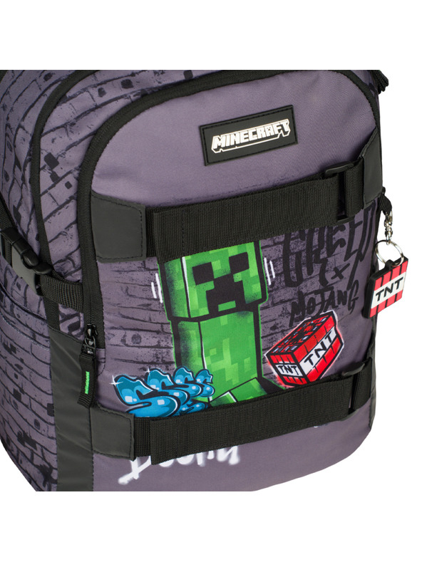 BAAGL  Rucsac școlar BAAGL Skate Minecraft TNT