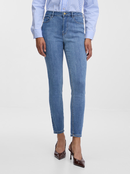 Orsay Blugi skinny de damă albastru deschis ORSAY