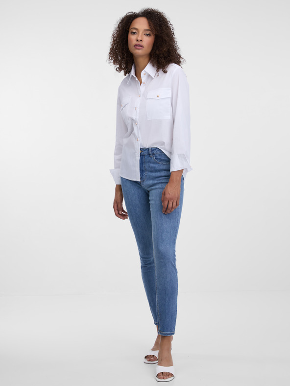 Orsay Cămașă albă pentru femei ORSAY