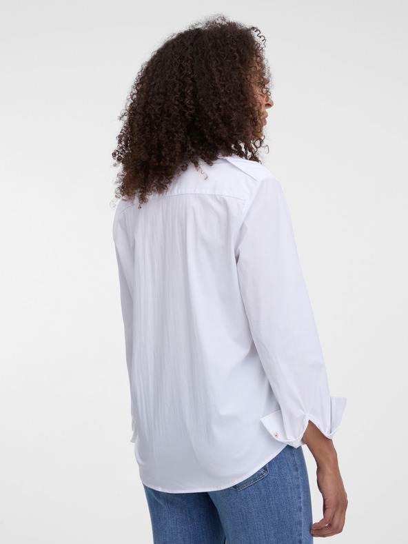 Orsay Cămașă albă pentru femei ORSAY