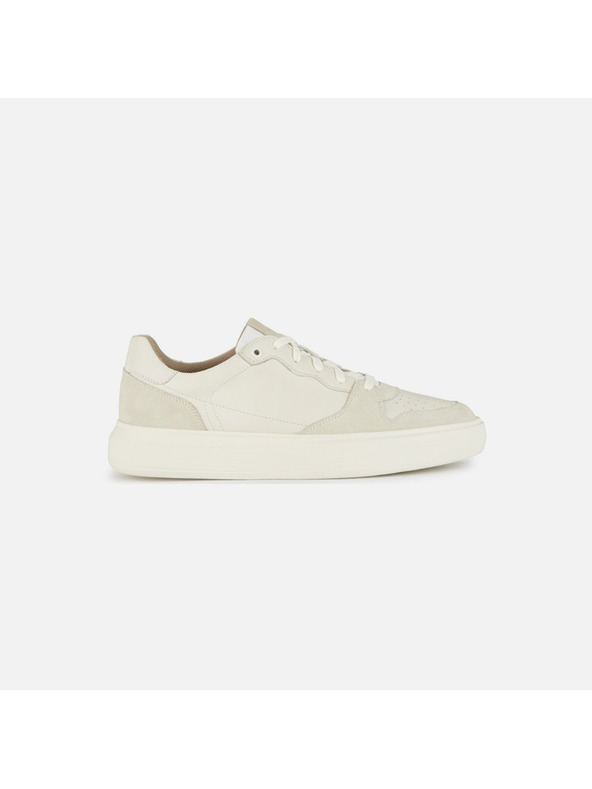 Geox Adidași albi pentru bărbați Geox Deiven B