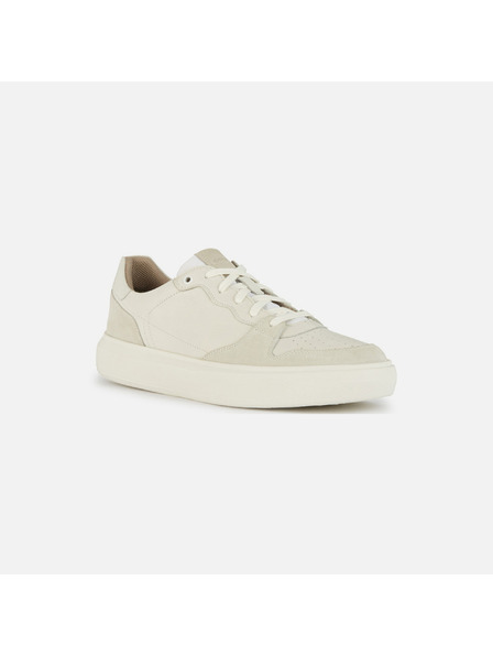 Geox Adidași albi pentru bărbați Geox Deiven B