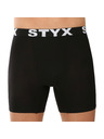 Styx Boxeri sport pentru bărbați Styx long, elastic negru