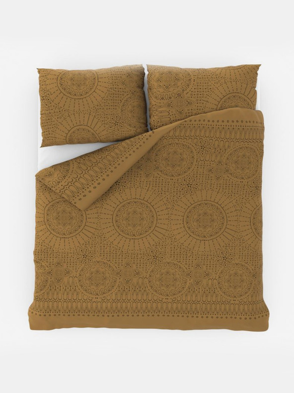 Kvalitex Lenjerie de pat din bumbac franțuzesc DELUX 240x200, 70x90cm MERIT auriu