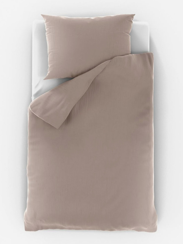 Kvalitex Muslin Bedding for Baby Crib Beige Kvalitex