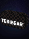 BAAGL  Geantă creioane școlară neagră skate teribear Baagl