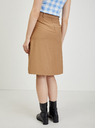 Orsay Fustă de damă maro deschis ORSAY