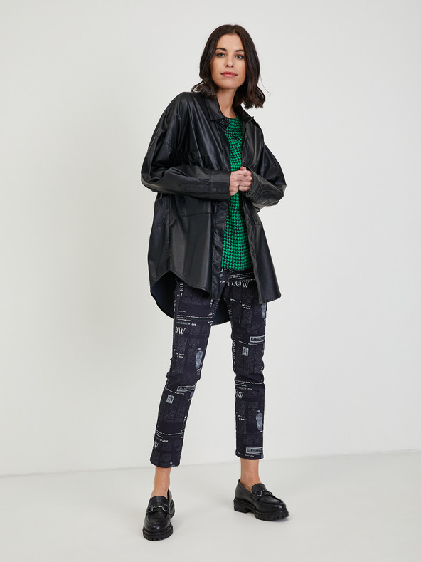 Orsay Bluză de damă verde cu model ORSAY