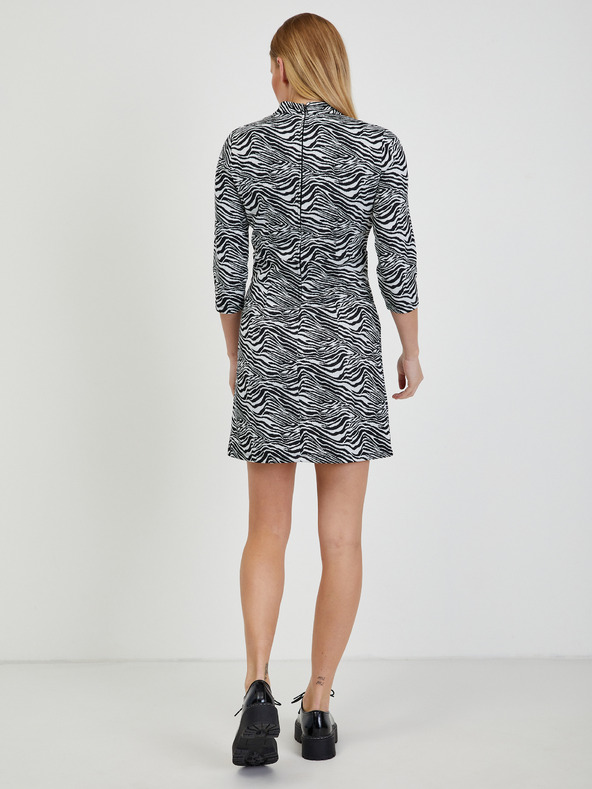 Orsay Rochie de damă cu model alb-negru ORSAY