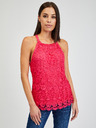 Orsay Top de damă roz închis din dantelă ORSAY