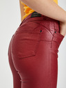 Orsay Pantaloni skinny fit pentru femei culoare vișiniu ORSAY