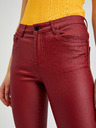 Orsay Pantaloni skinny fit pentru femei culoare vișiniu ORSAY