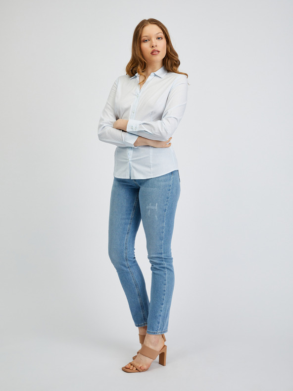 Orsay Cămașă pentru femei albastru deschis ORSAY