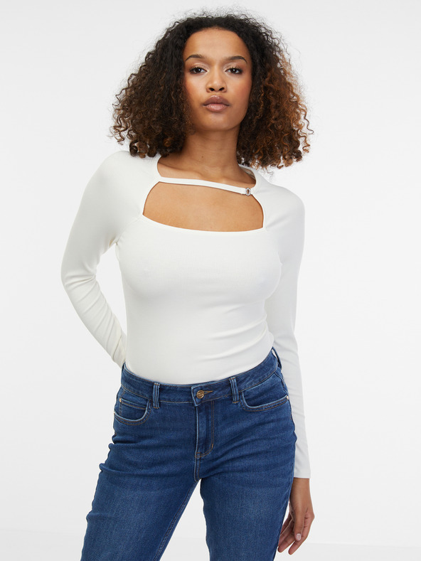 Orsay Bluză albă de damă ORSAY