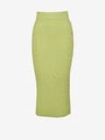 Orsay Fustă midi tricot verde deschis pentru femei ORSAY
