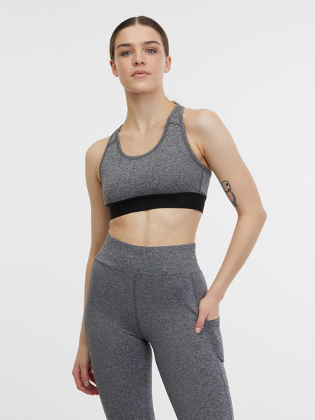 Orsay Sutien sport gri pentru femei ORSAY