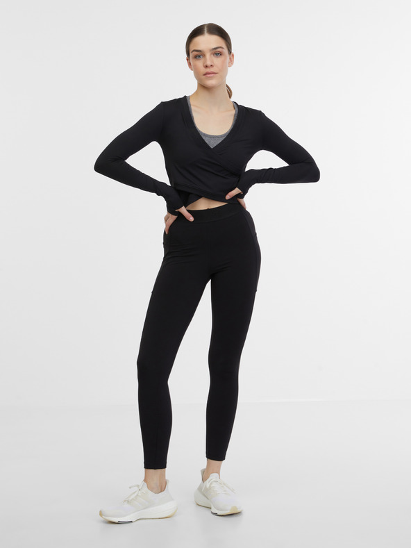 Orsay Bluză sport neagră pentru femei ORSAY