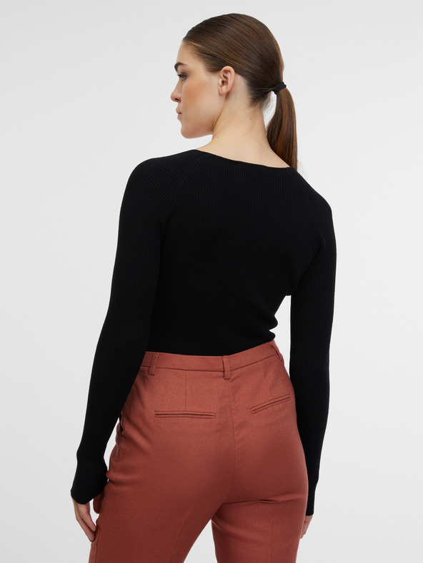 Orsay Pulover de damă negru ORSAY