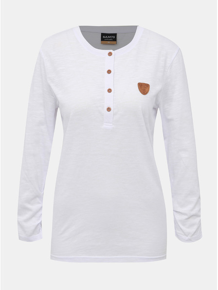 Sam 73 Tricou alb damă SAM 73