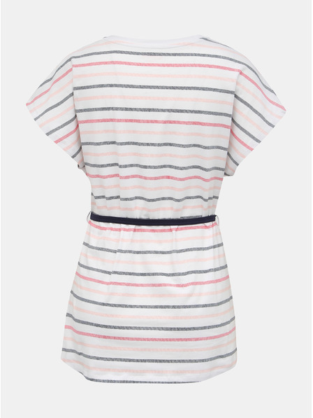 Sam 73 Tricou în dungi roz-alb damă SAM 73