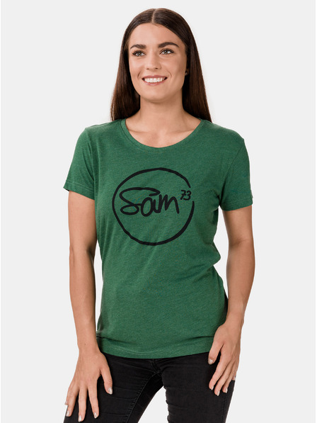 Sam 73 Tricou verde damă SAM 73 Danneka