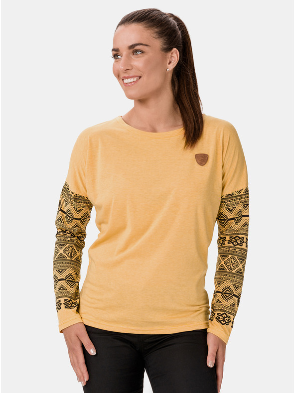 Sam 73 Tricou galben damă SAM 73 Beatrice