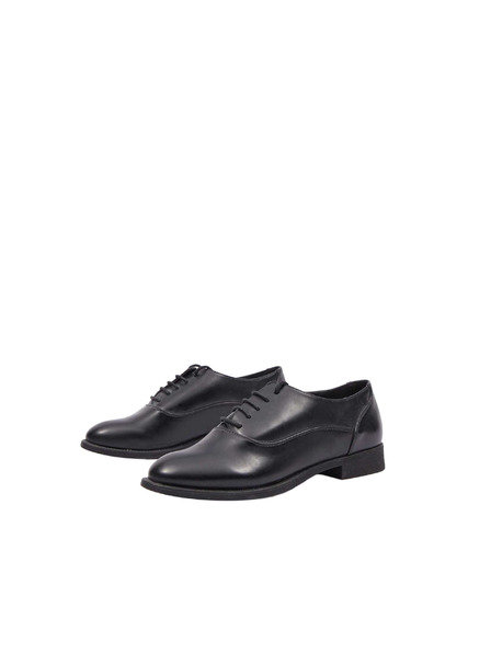 CAMAIEU Pantofi negri pentru femei cu toc mic CAMAIEU