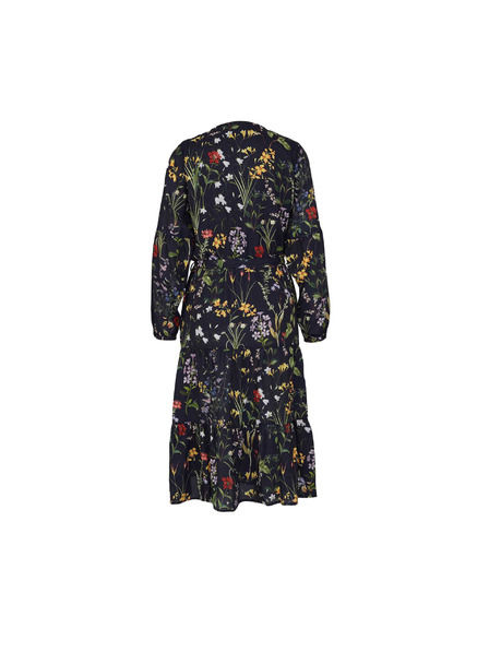 CAMAIEU Rochie verde închis cu imprimeu floral