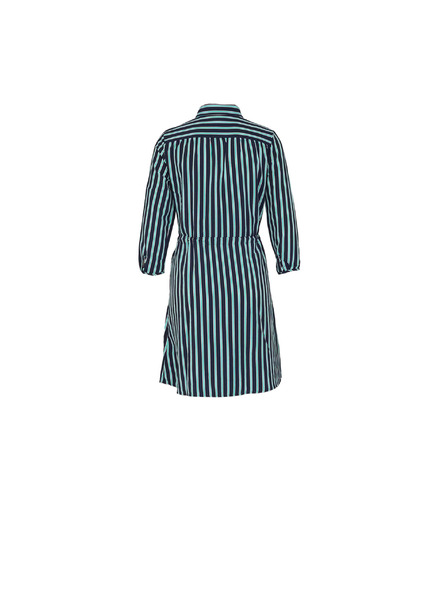 CAMAIEU Rochie tip cămașă cu dungi