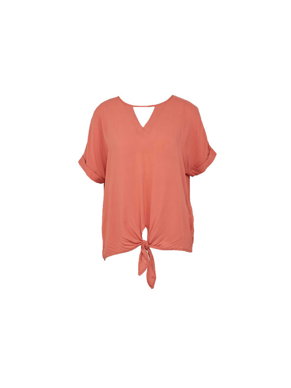 CAMAIEU Bluză cărămizie CAMAIEU