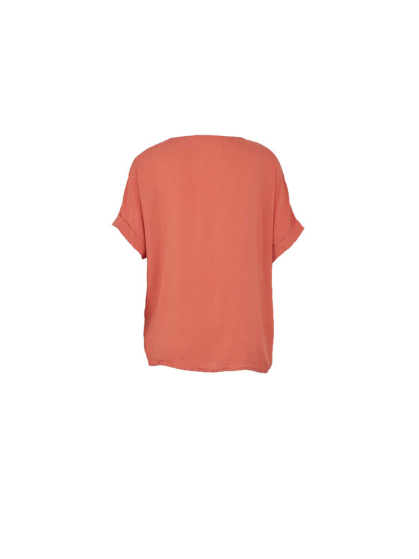 CAMAIEU Bluză cărămizie CAMAIEU