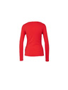 CAMAIEU Tricou roșu cu mânecă lungă CAMAIEU