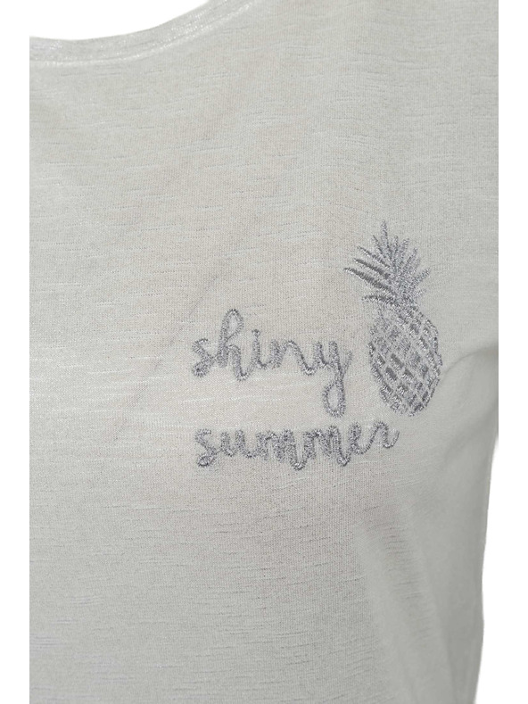 CAMAIEU Tricou crem CAMAIEU