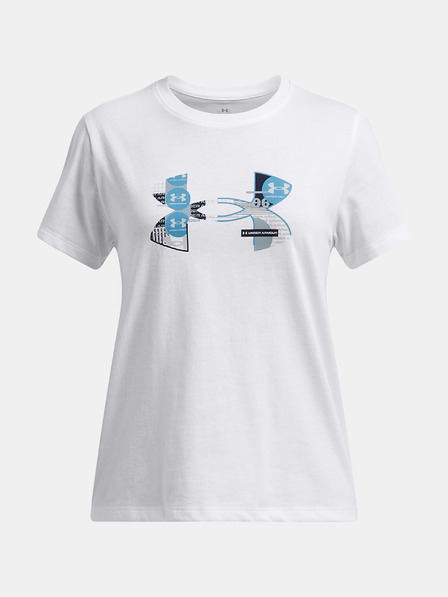 Under Armour Tricou pentru fete Under Armour UA Big Logo UA Fill SS