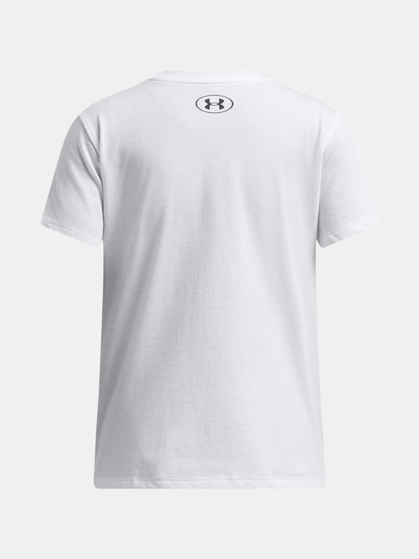 Under Armour Tricou pentru fete Under Armour UA Big Logo UA Fill SS