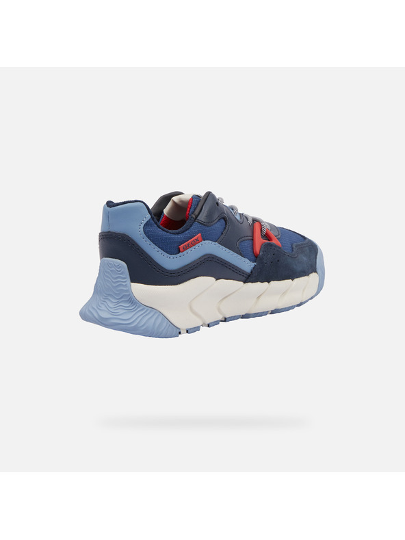 Geox Teniși albaștri pentru băieți Geox Flexyper Pro Boy