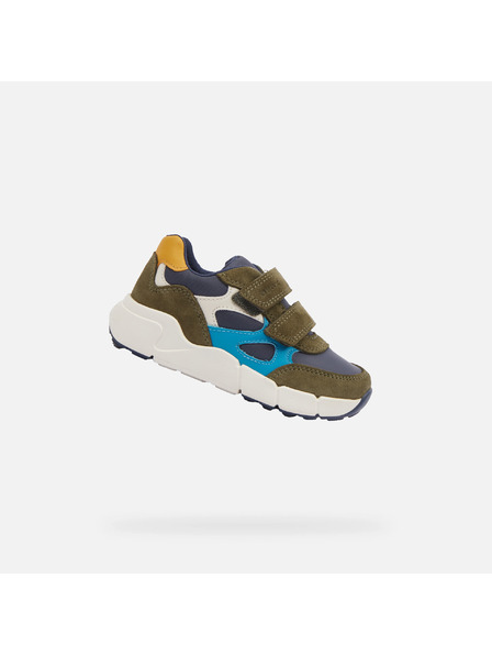 Geox Gheată kaki pentru prima copilărie Geox Flexyper Mini Boy