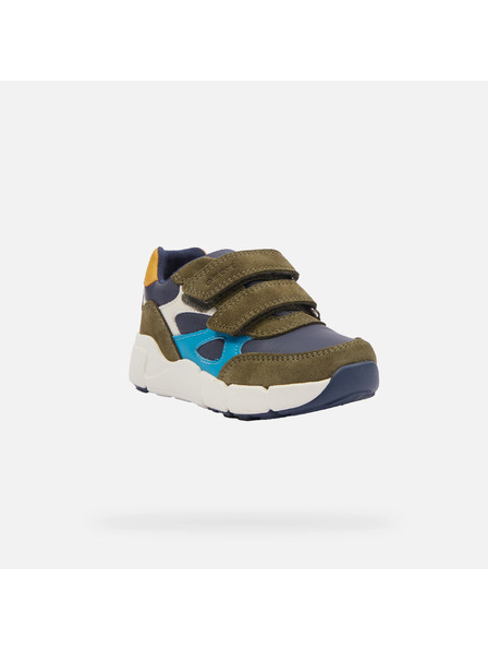 Geox Gheată kaki pentru prima copilărie Geox Flexyper Mini Boy